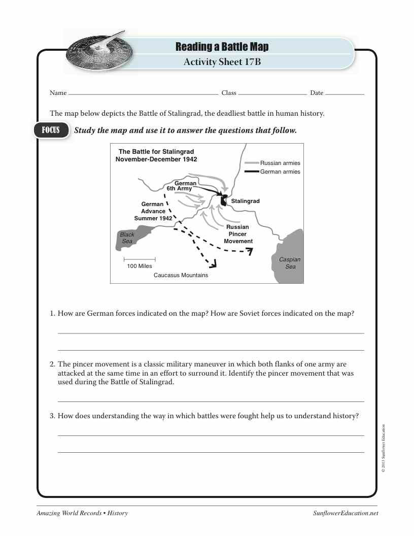 Thumbnail: Amazing World Record of History: DEADLIEST BATTLE—Worksheets and Activities