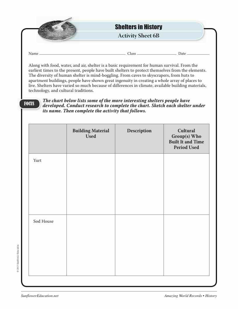 Thumbnail: Amazing World Record of History: OLDEST BUILDING—Worksheets and Activities