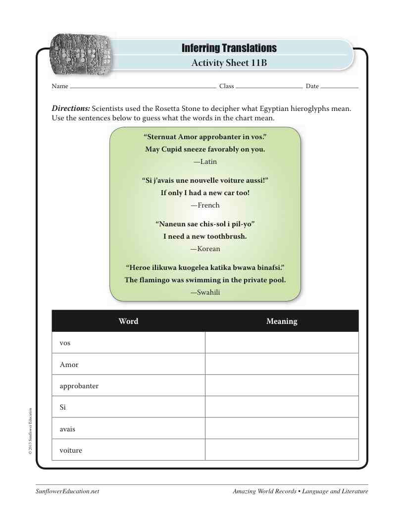 Thumbnail: WORLD'S OLDEST BOOK: ETRUSCAN BOOK—Language & Literature Worksheets & Activities