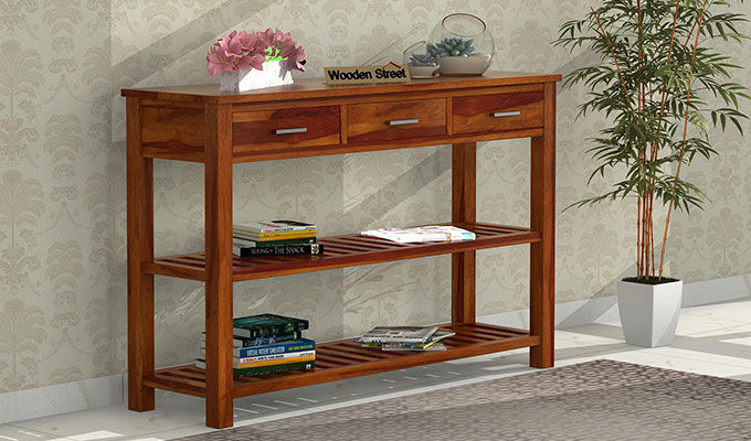 Solid Wood Console Table in Bangalore