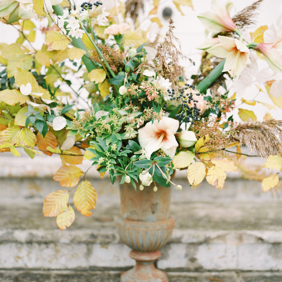 Winter Wedding Arrangements