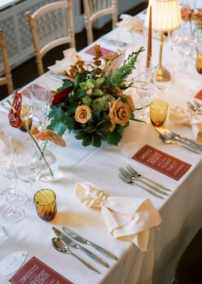 Autumnal Lux flowers St Giles House