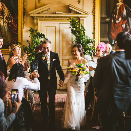 Autumn Warmth for Susan and Dan at St Giles House
