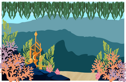 Little Mermaid Underwater Set