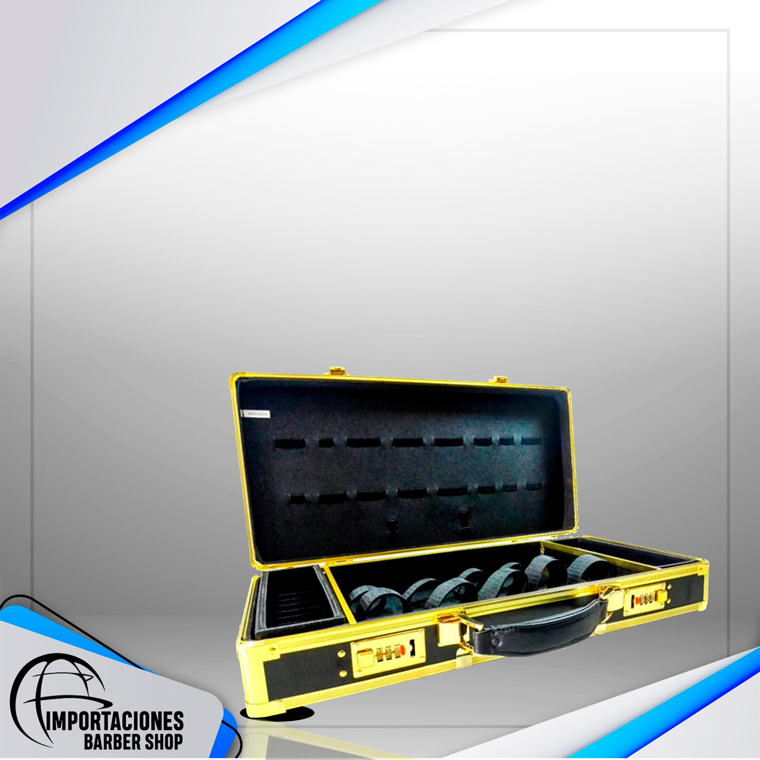 MALETA PREMIUM BARBER GOLD