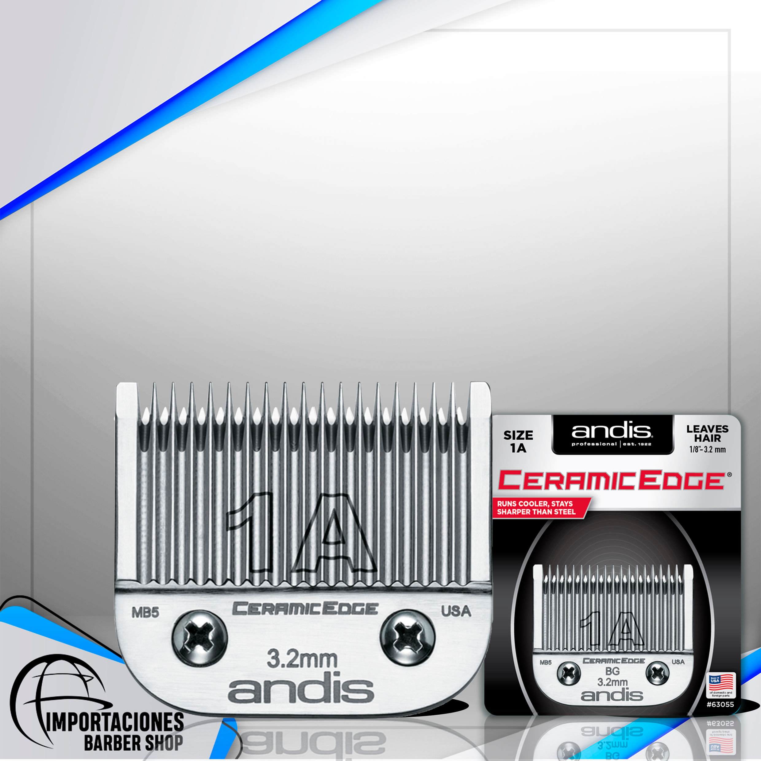 ANDIS CUCHILLA CERAMICEDGE TAMAÑO 1A