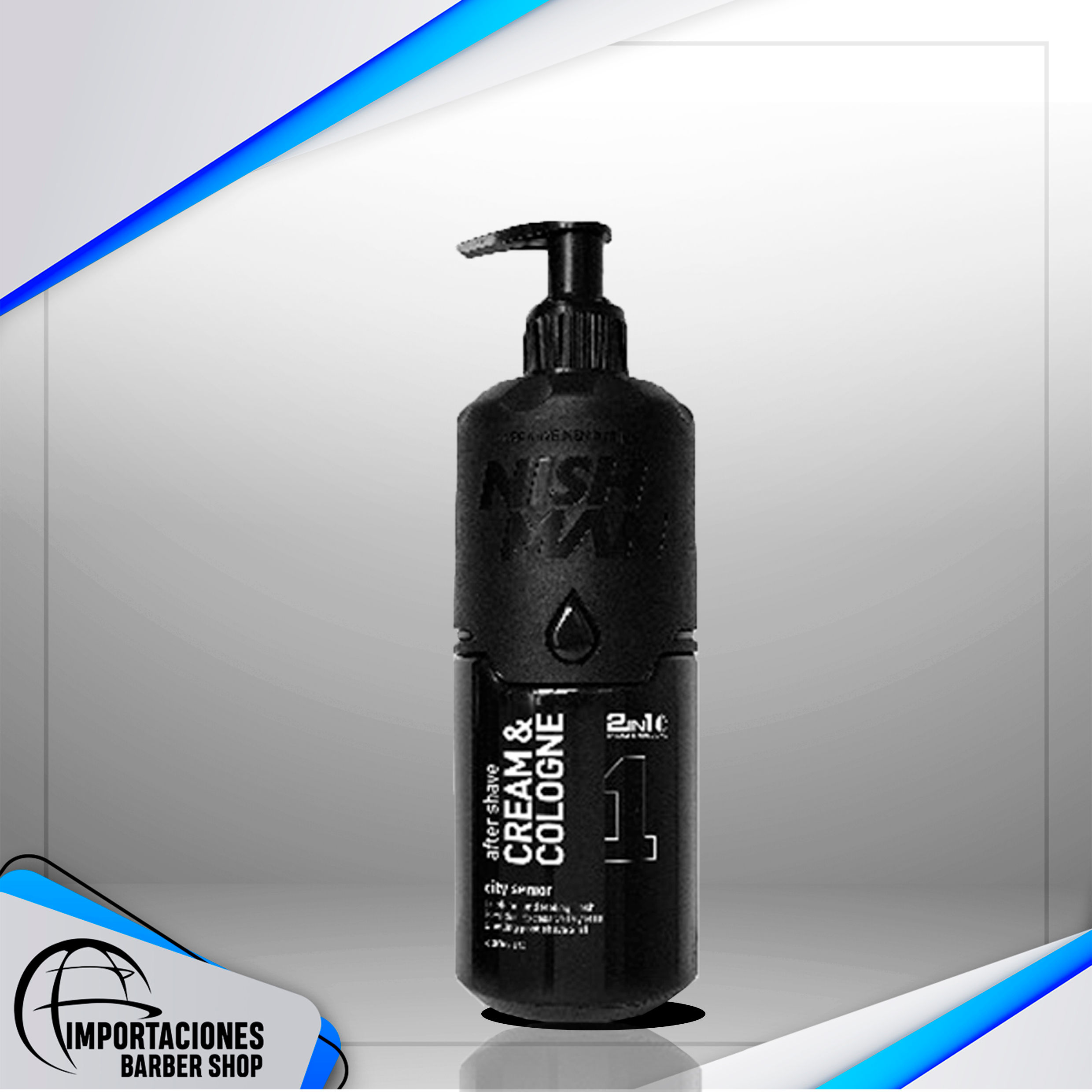 NISHMAN AFTER SHAVE CREAM COLOGNE 400ml