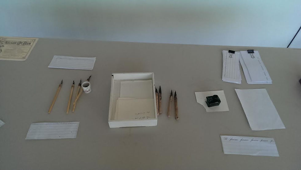 nib pens and ink