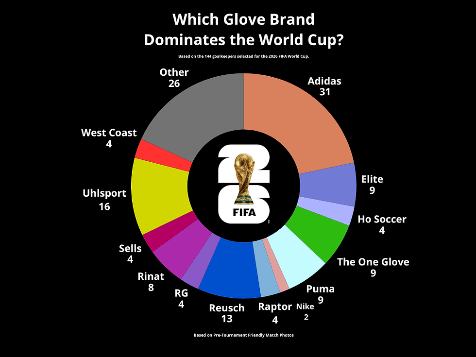  Which Glove Brand Dominates the World Cup?
