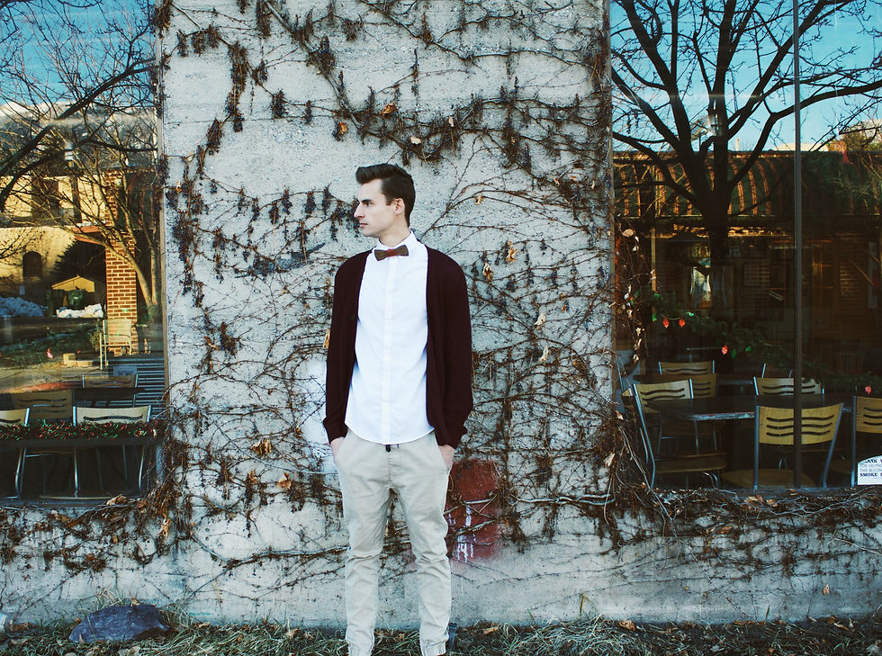 Thumbnail: mountaineer wooden bow tie