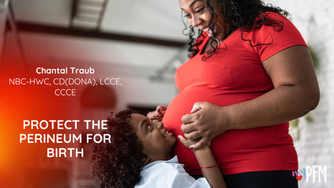 Pelvic Flicks Protect the perineum for birth
