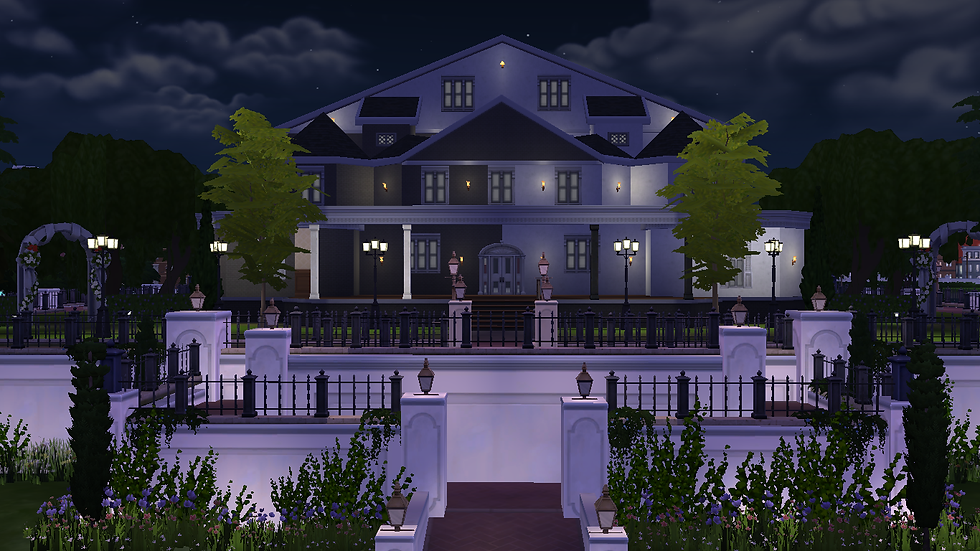 Monokuma Manor de noche