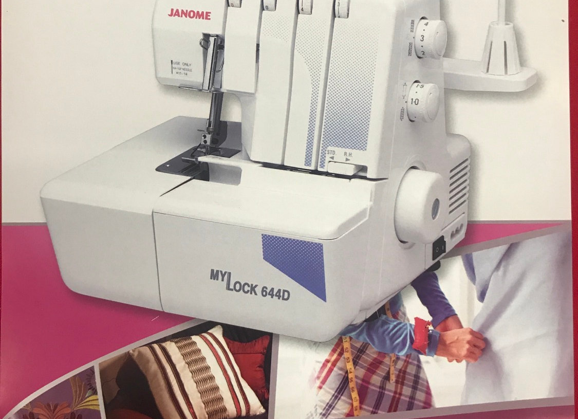 644D Janome Overlocker Fabric Frenzy