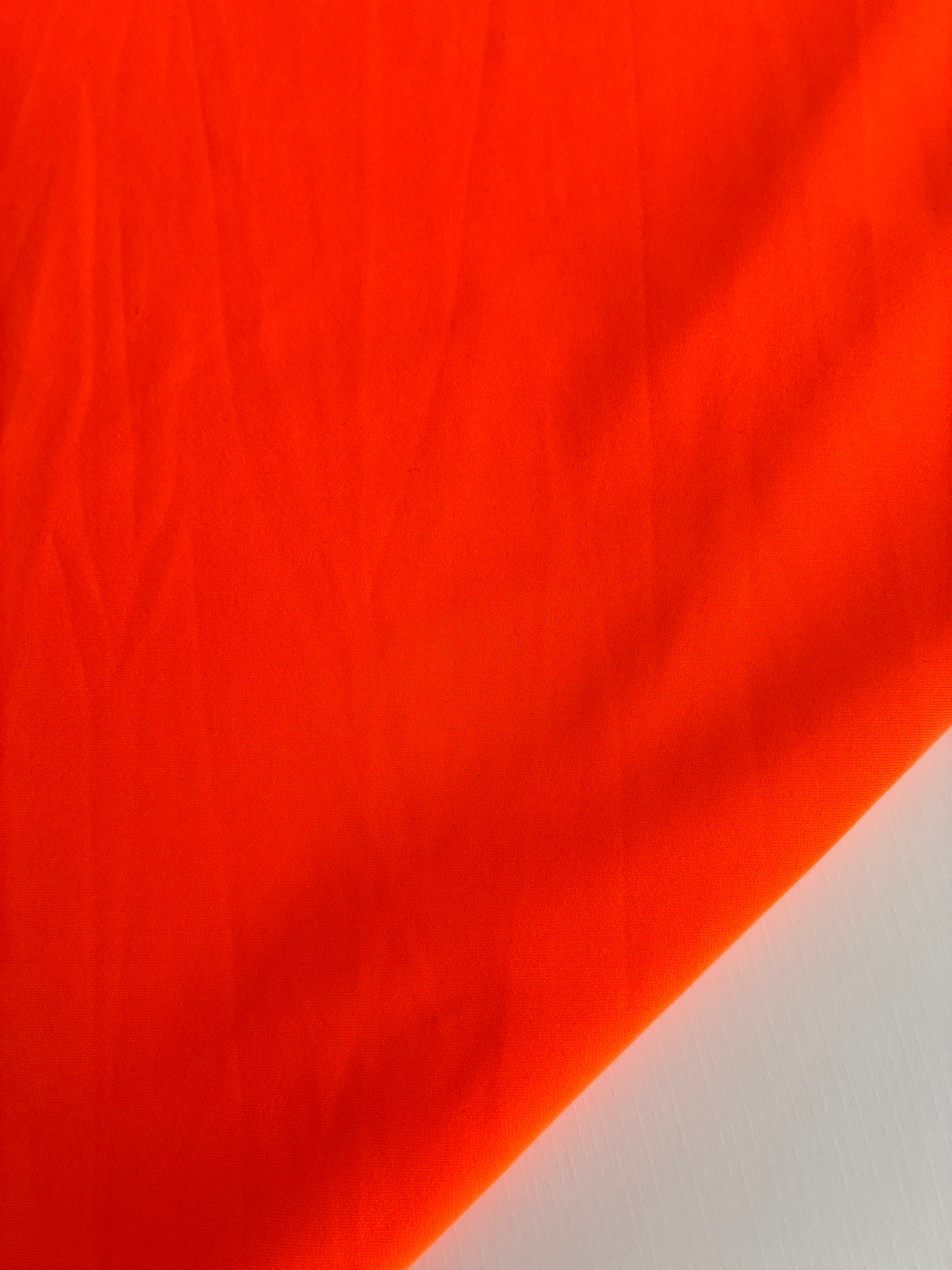 Flouro Orange Matt Nylon Lycra