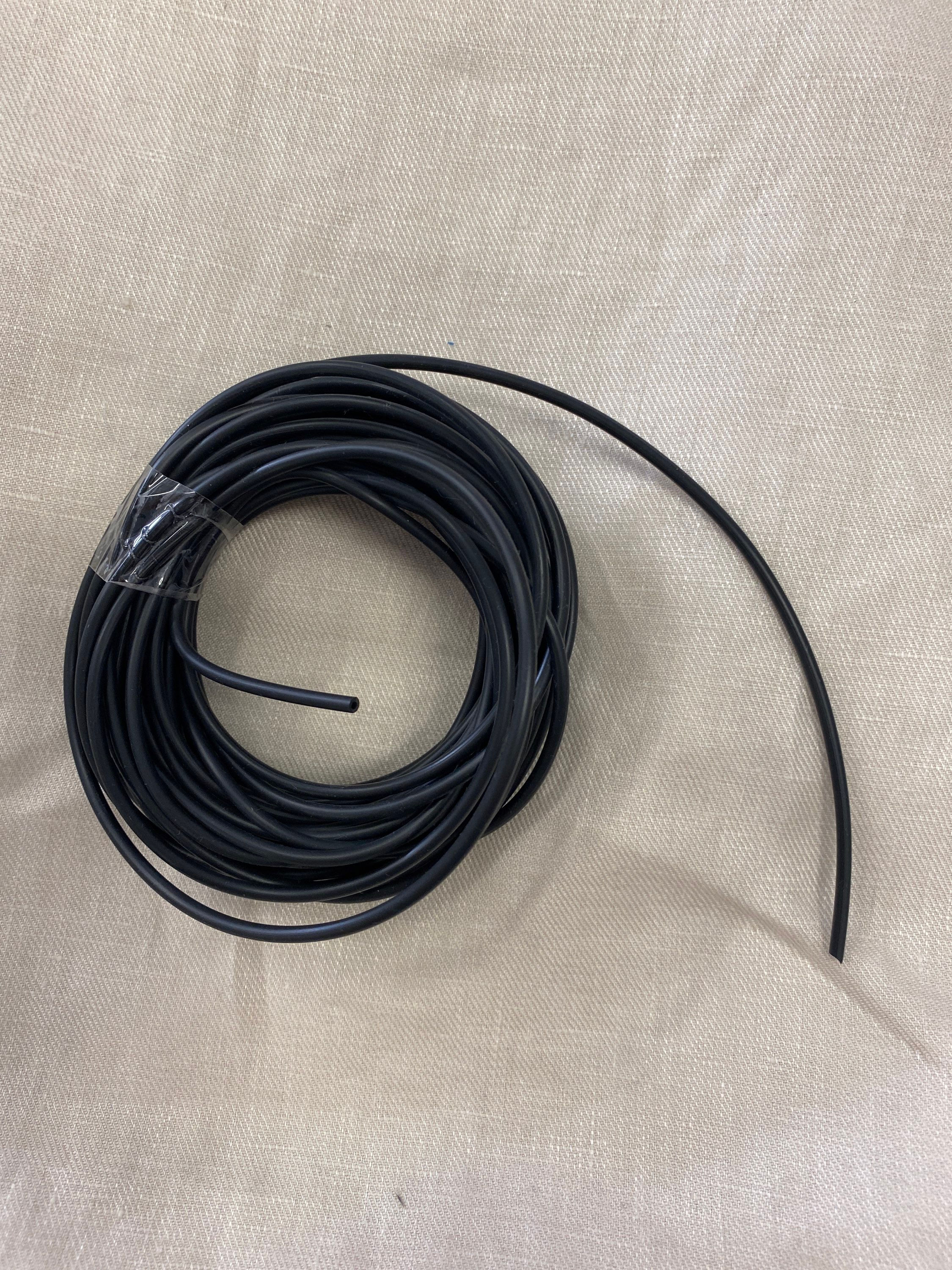 50mts Plastic Piping CORD 3mm Black