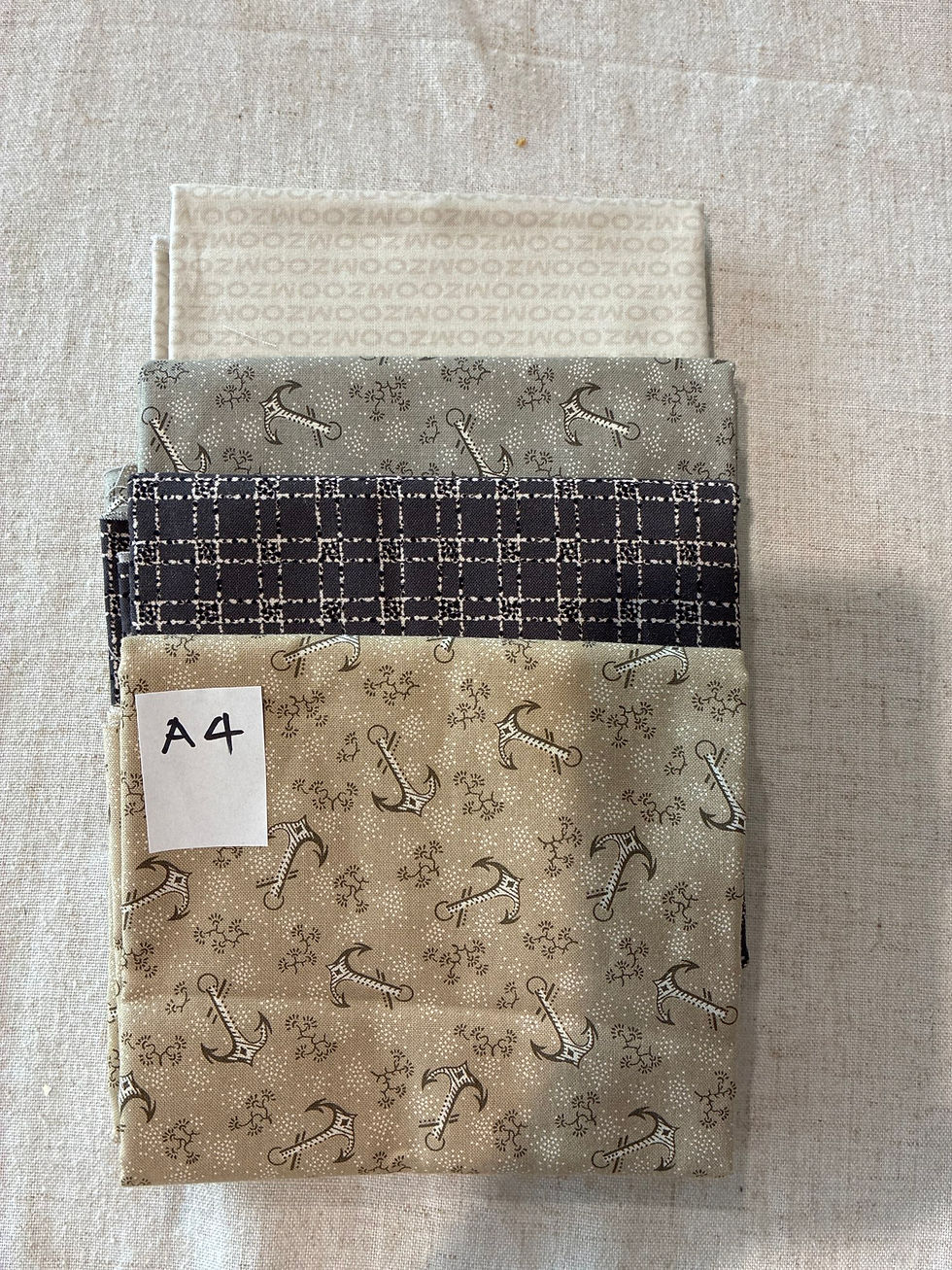 Thumbnail: 4 x Half Metre Pieces Asst A