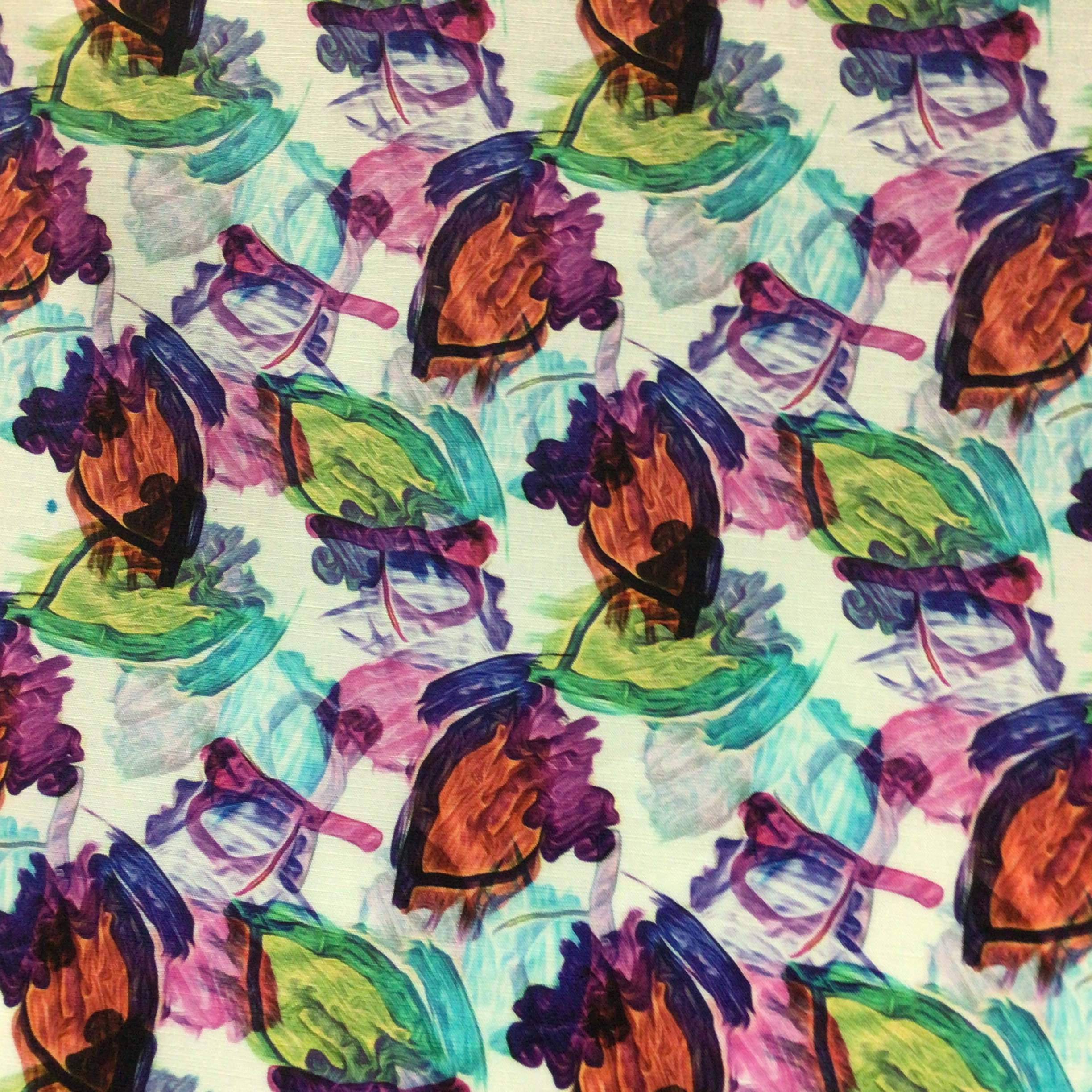 .5mt Linen Bamboo arty 13837