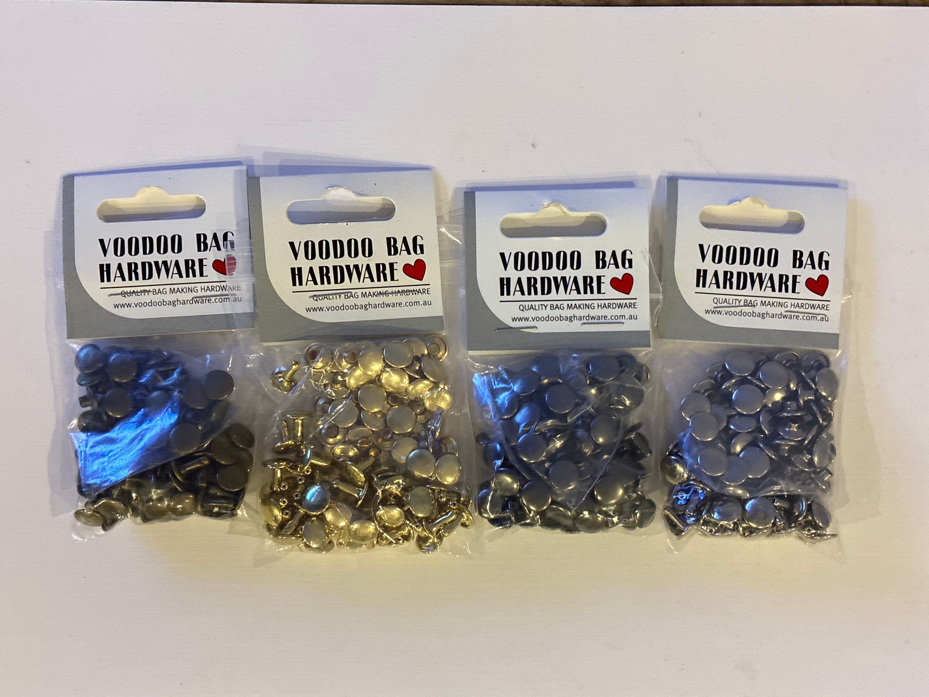 Rivets Med Asst 50pk Voodoo