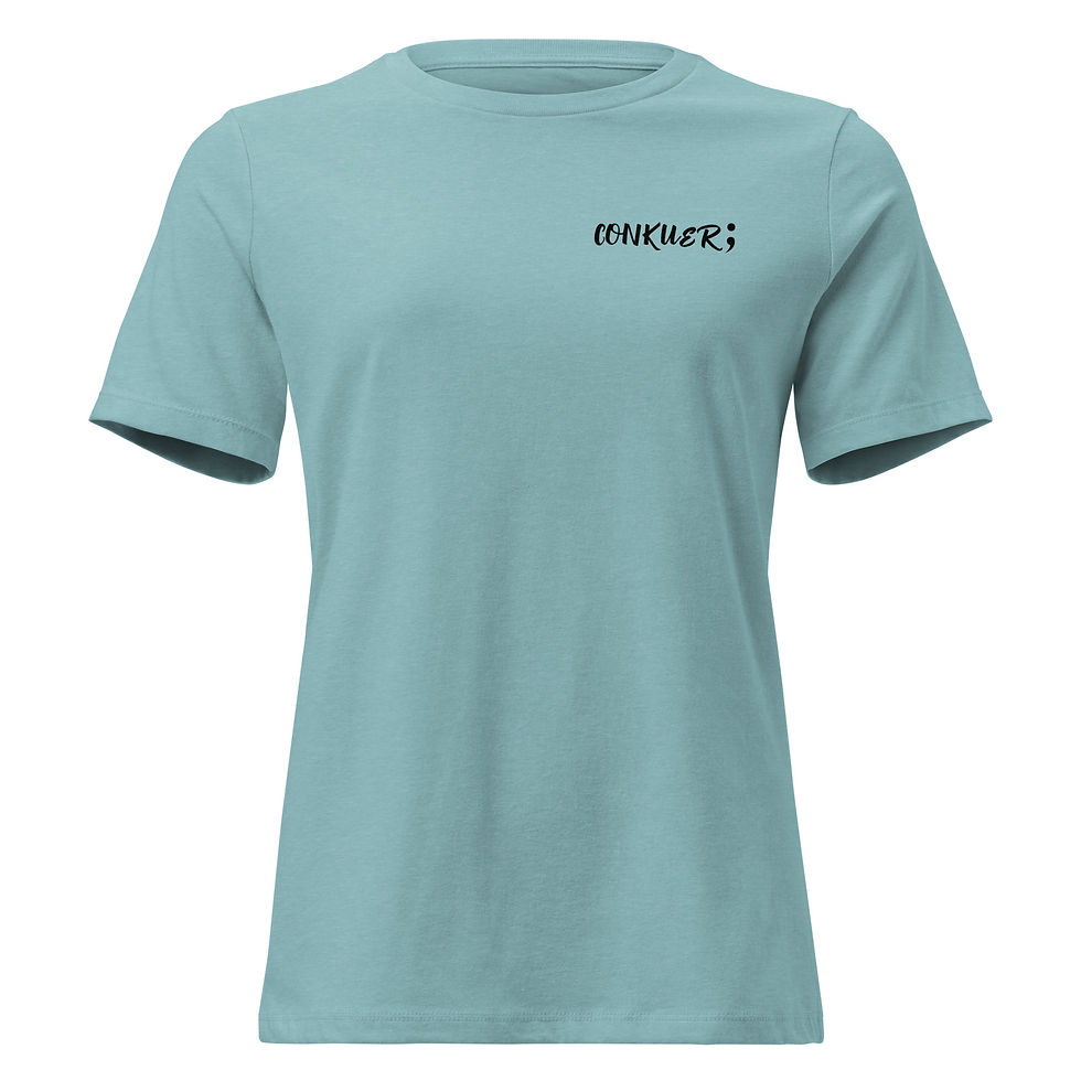 Thumbnail: Women's Relaxed T-Shirt "BE KIND"