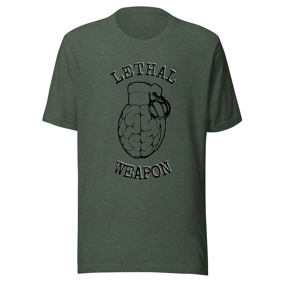Thumbnail: Unisex t-shirt "LETHAL WEAPON"