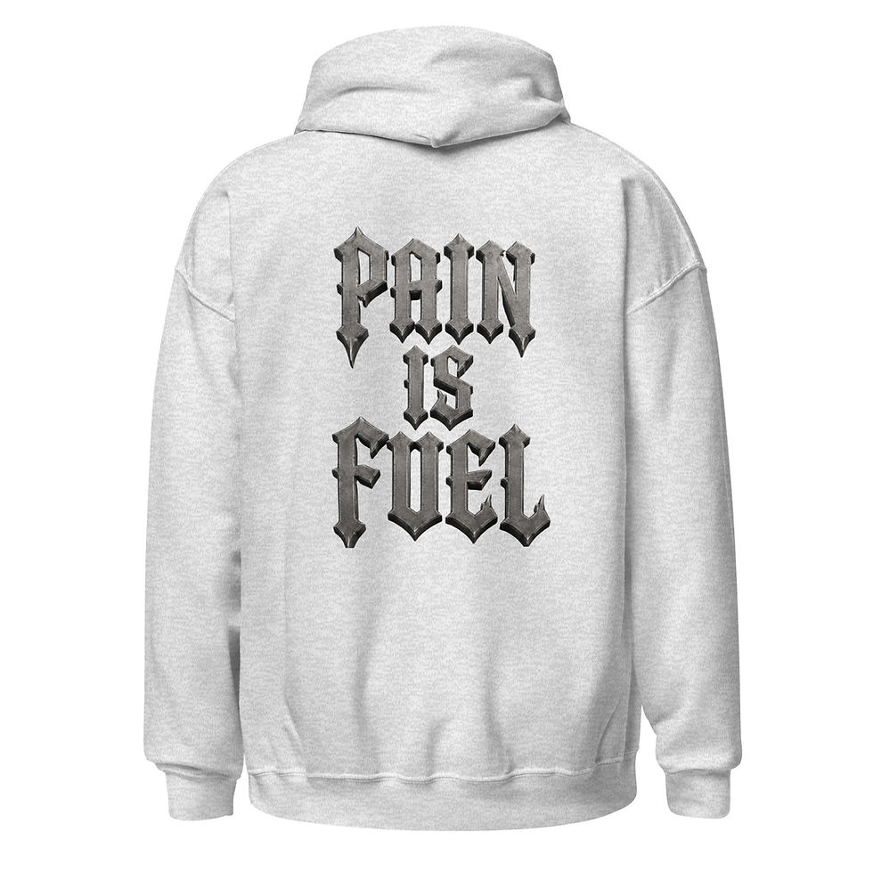 Thumbnail: Unisex Hoodie "PAIN IS FUEL"