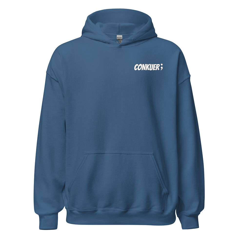 Thumbnail: Unisex classic hoodie - "IT'S OKAY TO NOT BE OKAY"