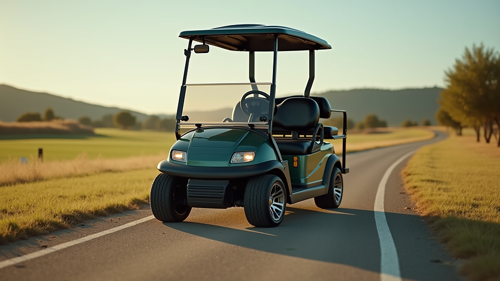 Convierta su Carrito de Golf: Modificaciones y Servicios
