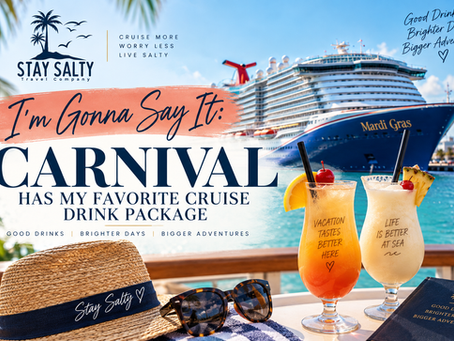 Carnival has my favorite cruise drink package