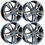 Miniatura: Paquete 4 Rines 18X7 5X112 Jetta, GOLF, AUDI, MERCEDES