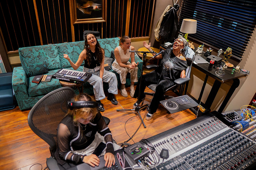 WMN Sessions Bogota - Artistas componiendo