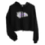 I Am A Producer Crop Hoodie