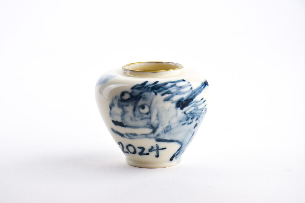 Thumbnail: No.218  Yuta Segawa Dragon pot Large