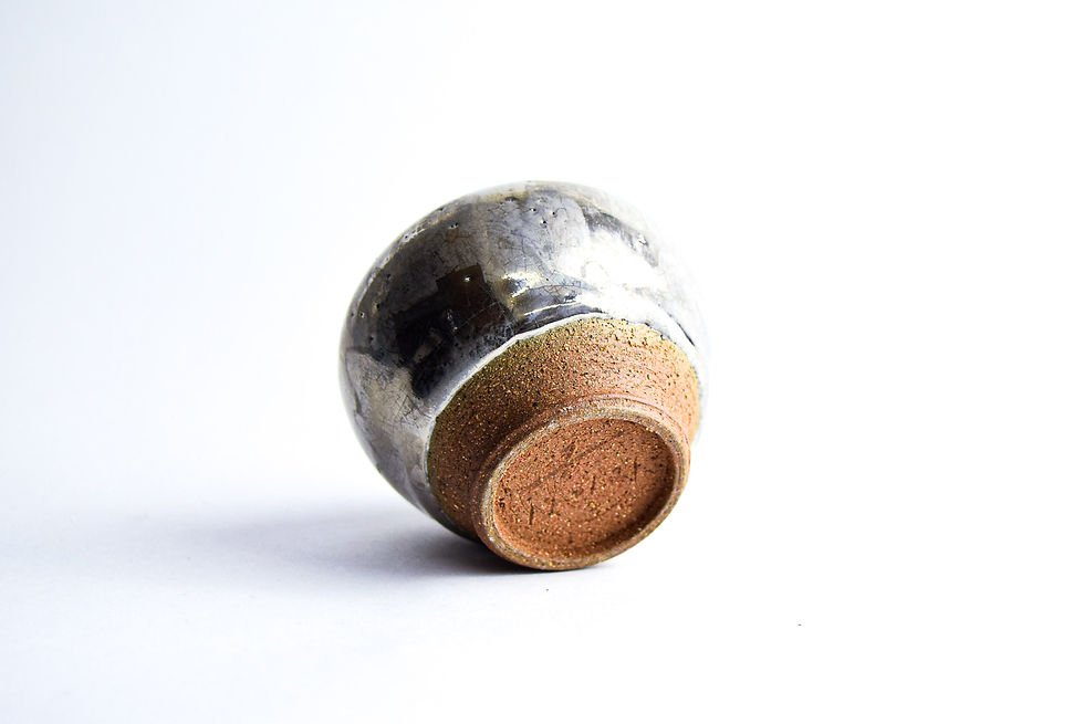 Thumbnail: No. S30 Yuta Segawa Miniature Pot 'Platinum' Large