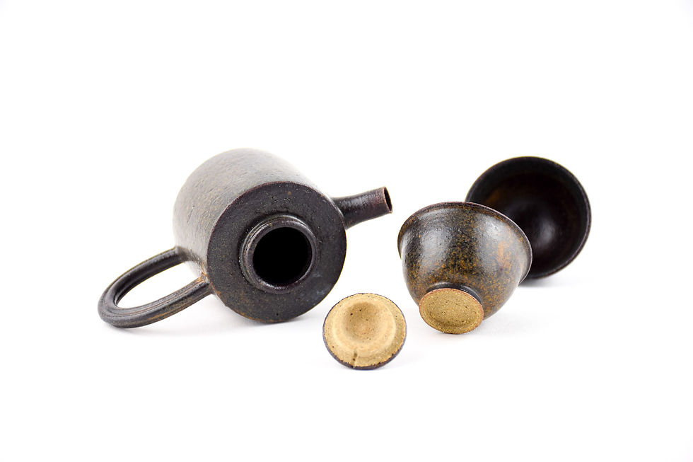 Thumbnail: No. BU66 Yuta Segawa Teapot Set Large