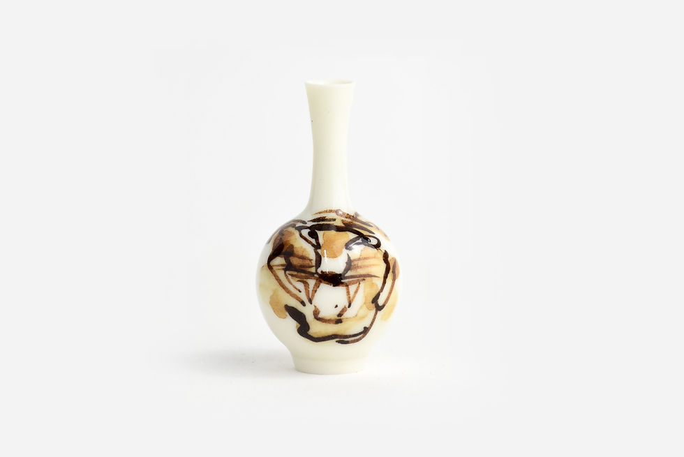 Thumbnail: No. BF114 Yuta Segawa Pot "Tiger" Medium