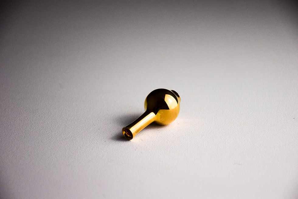 Thumbnail: No. BP106 Yuta Segawa Miniature pot "New Gold" Small