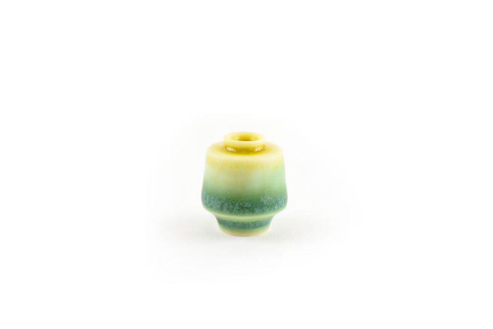 Thumbnail: No.HA118 Yuta Segawa Miniature pot "Super Sancai" Small