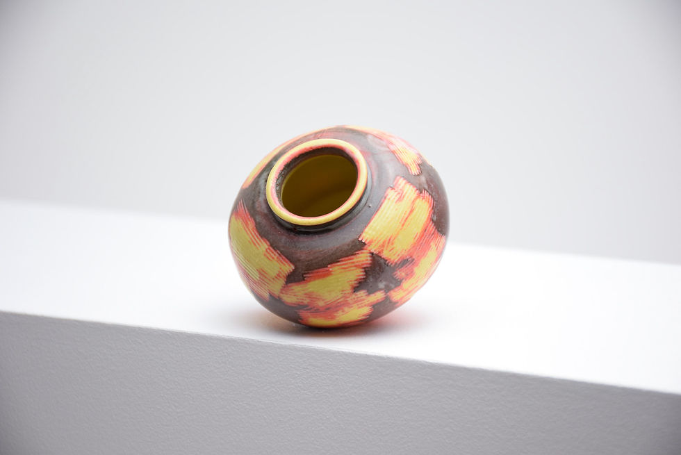 Thumbnail: MA58 Yuta Segawa Abstract Painting Pot Large