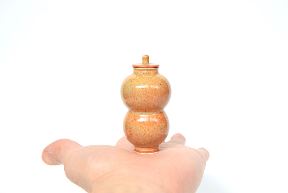 Thumbnail: Miniature Pot&Cover Large No.34