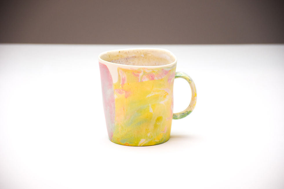 Thumbnail: No. CA49 SGW Lab Marbled Mug Distortion