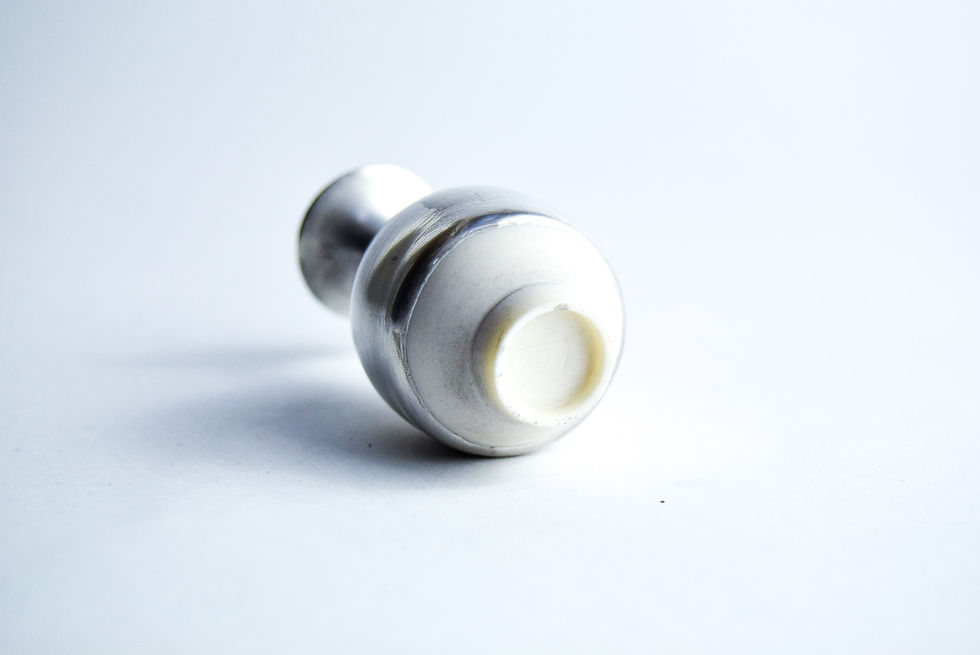 Thumbnail: No. S25 Yuta Segawa Miniature Pot 'Silver' Medium