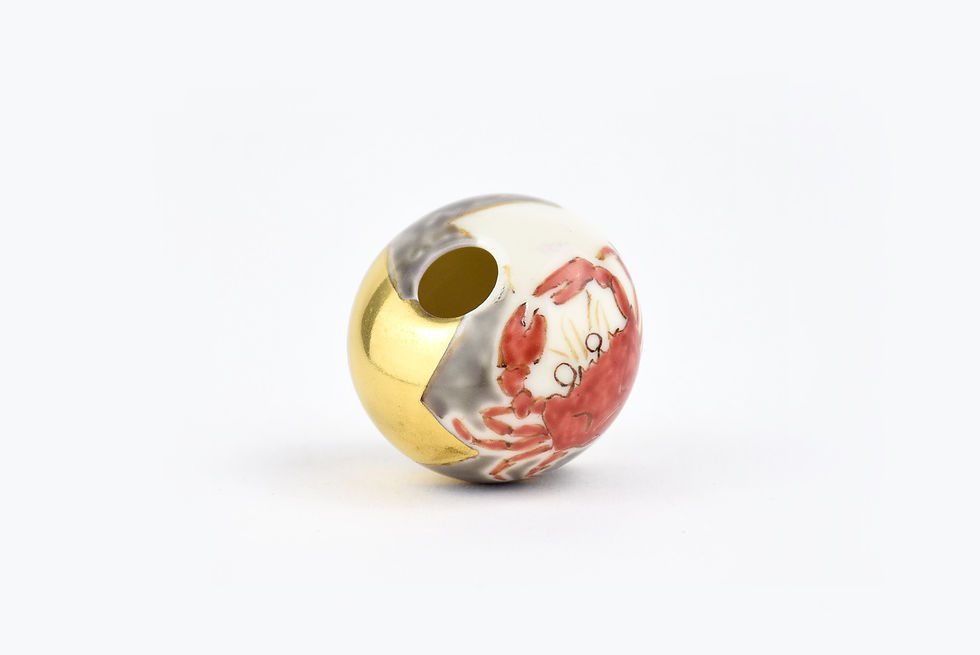 Thumbnail: No. BF96 Yuta Segawa Pot "Crab" Medium