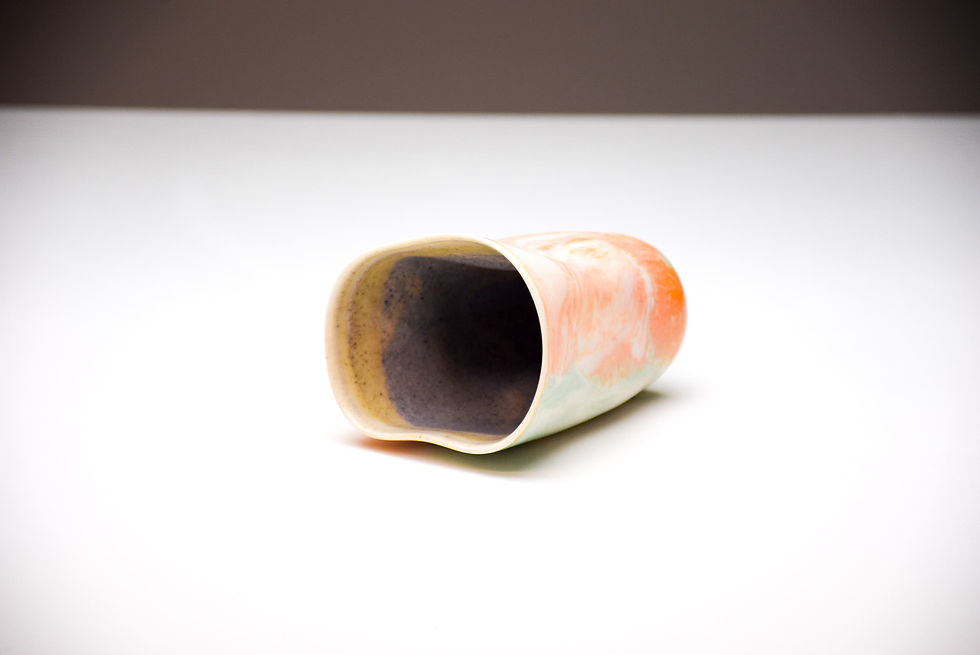 Thumbnail: No. CA63 SGW Lab Marbled Tumbler Distortion