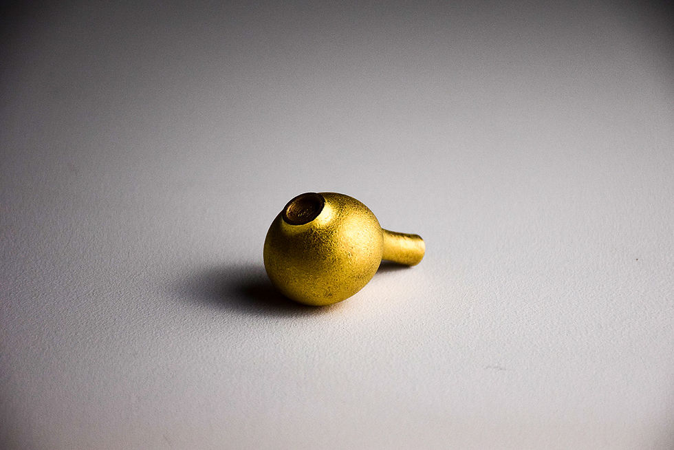 Thumbnail: No. BP26 Yuta Segawa Miniature pot "New Gold" Medium