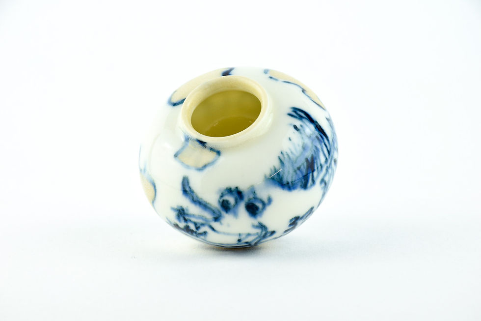 Thumbnail: No. BM155 Yuta Segawa Pot "Dragon" Large