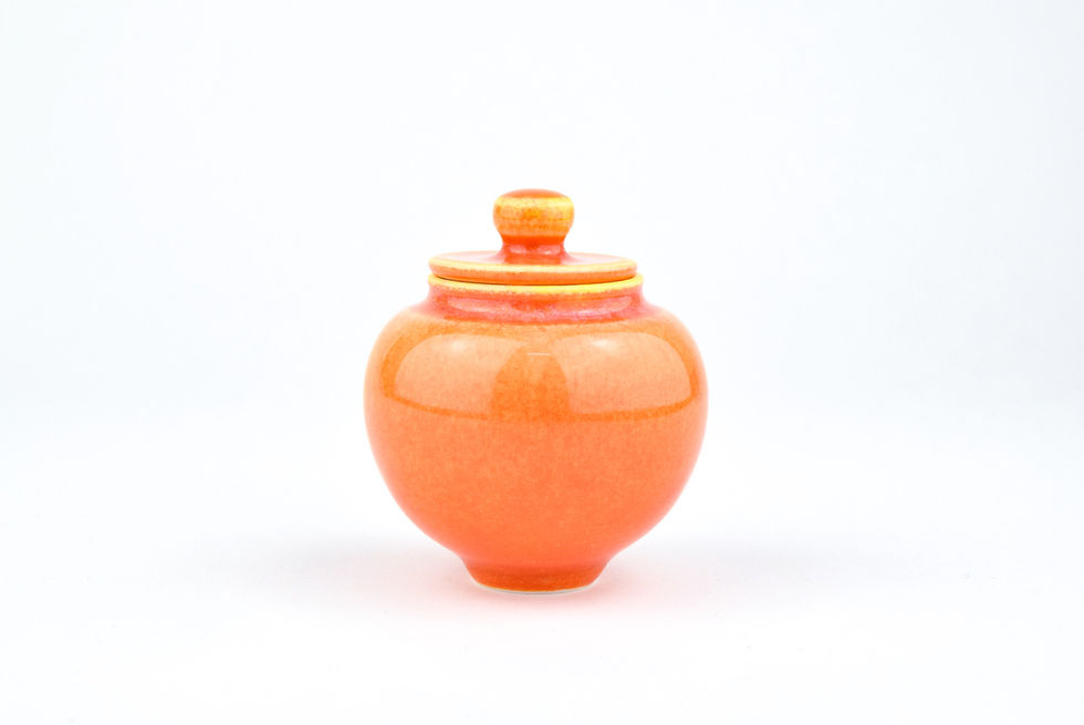 Thumbnail: No. E110 Yuta Segawa Miniature Pot & Cover  Medium