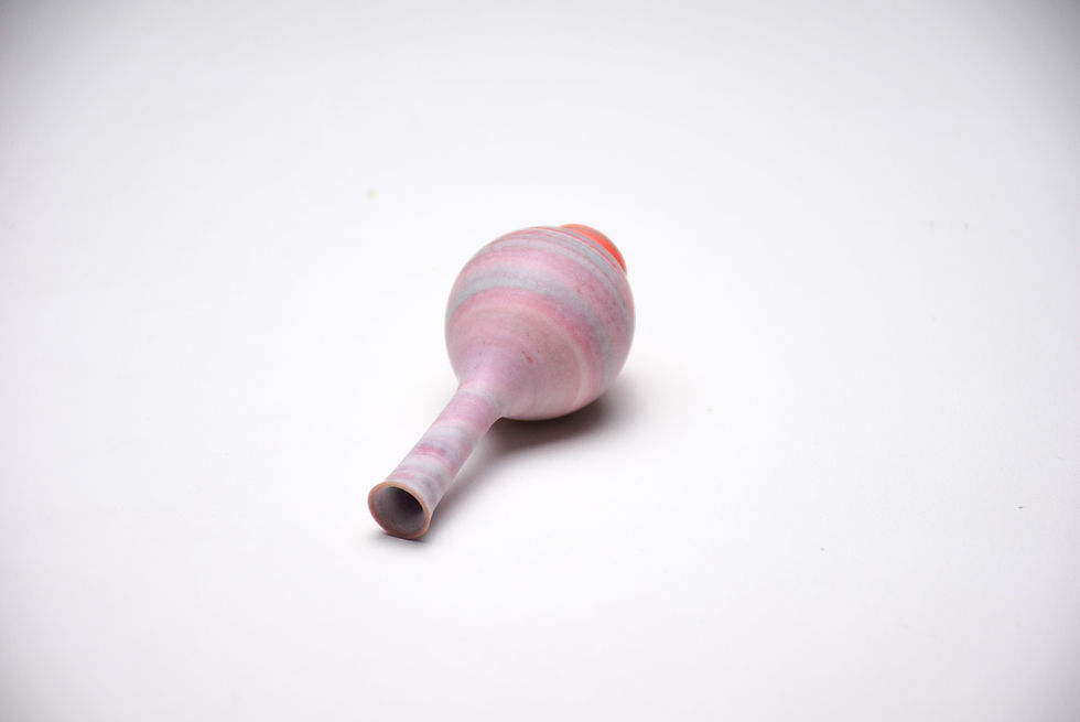 Thumbnail: No. CB116 Yuta Segawa "Marble" Miniature Pot Medium