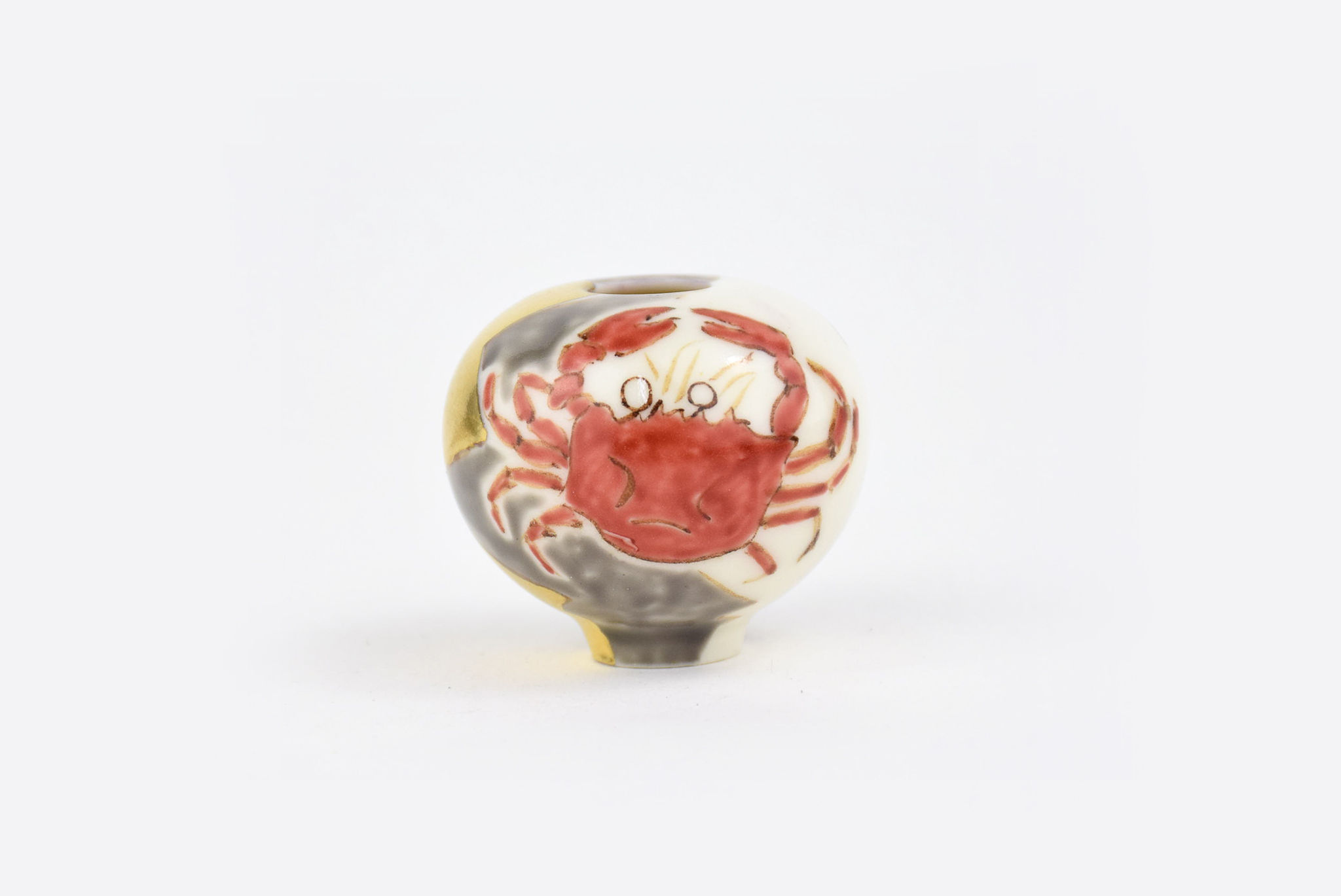 No. BF96 Yuta Segawa Pot "Crab" Medium