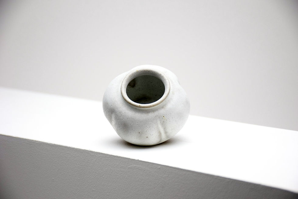 Thumbnail: IE119 Yuta Segawa Miniature pot "White" Large
