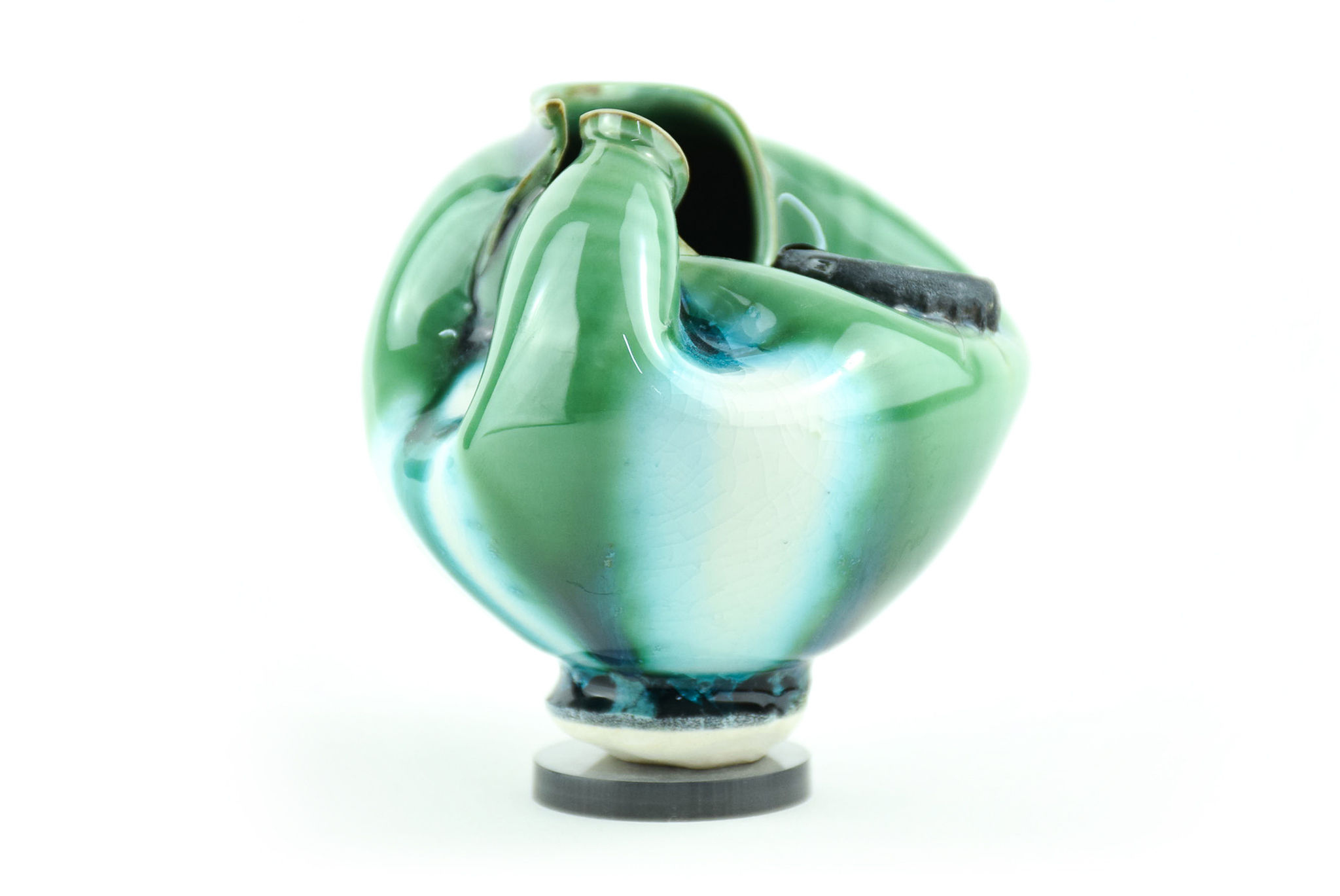 No. BE129 Yuta Segawa Miniature pot Extra Large - Beer Bottle